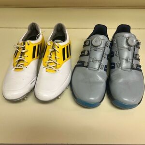 Adidas Golf shoes (qty 2 pair) men’s 12